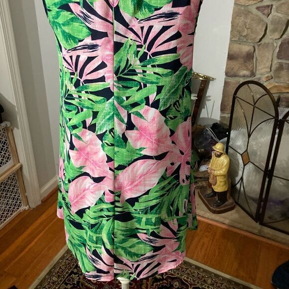 PEACH LOVE California Floral Sleeveless Dress / SZ SMALL - Picture 4 of 7